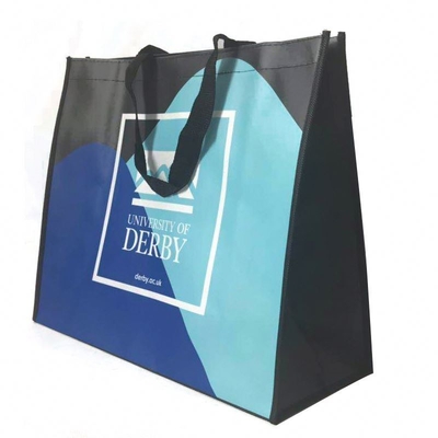 50cm OEM Lamine 100gsm Dokumasız Alışveriş Çantası