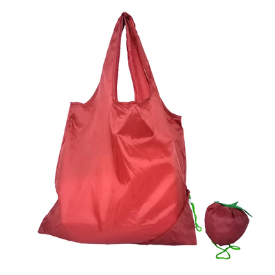 35x55cm OEM 210D 1 Renkli 50cm Naylon Katlanır Alışveriş Çantası