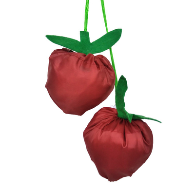 35x55cm OEM 210D 1 Renkli 50cm Naylon Katlanır Alışveriş Çantası