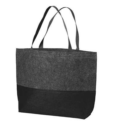 Shopper Polyester 2mm 35x30x15cm 300gsm Bez Çanta Keçe