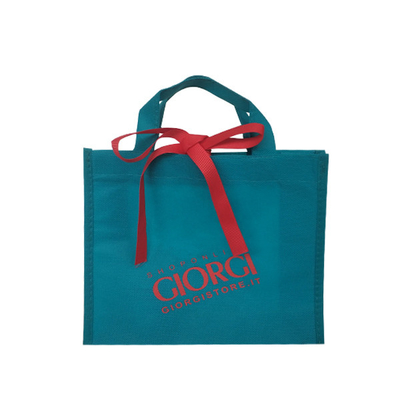 Küçük Geri Dönüşümlü CMYK 30cm 80gms PP Non Woven Çanta
