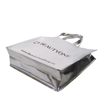 45x35x12cm Lamine Alışveriş 50cm RPET Eco Non Woven Çanta