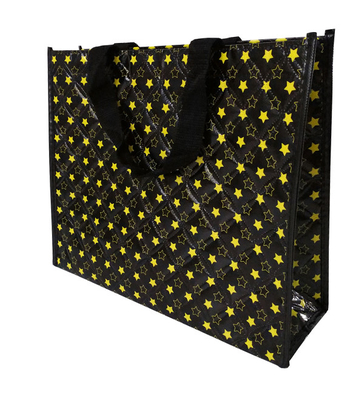 3 Katmanlı 50x2.5cm 40x15x30cm 100gsm PP Sigara Dokuma Alışveriş Çantası