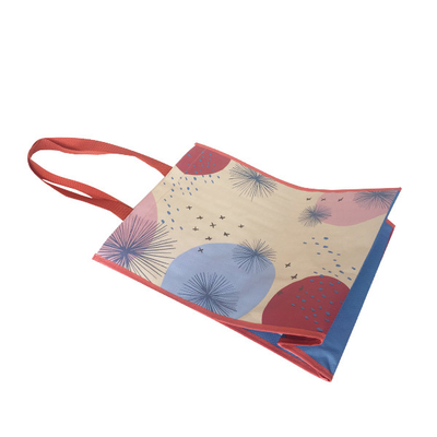RPET 38x31x16cm 120gsm Lamine Polipropilen Bez Çantalar