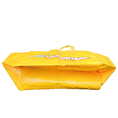100gsm CMYK 2.5x60cm 80x37x20cm Lamine PP Dokuma Çanta