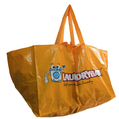 100gsm CMYK 2.5x60cm 80x37x20cm Lamine PP Dokuma Çanta