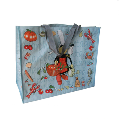 Baskılı Bopp 15x38cm 120gsm Lamine PP Dokuma Çanta