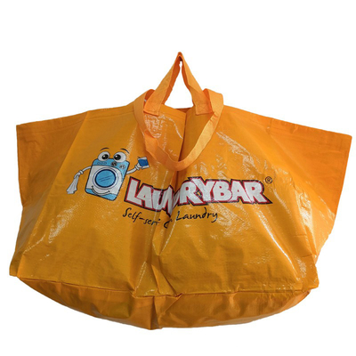 100gsm CMYK 2.5x60cm 80x37x20cm Lamine PP Dokuma Çanta
