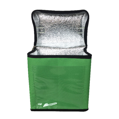 600D Polyester Öğle Yemeği PVC 24x15x28cm Çevre Dostu Soğutucu Çantalar