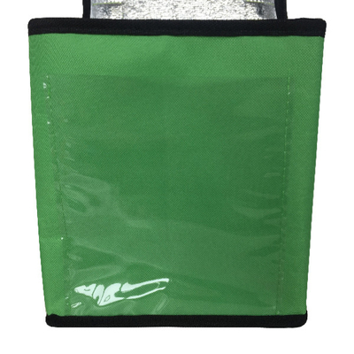 600D Polyester Öğle Yemeği PVC 24x15x28cm Çevre Dostu Soğutucu Çantalar
