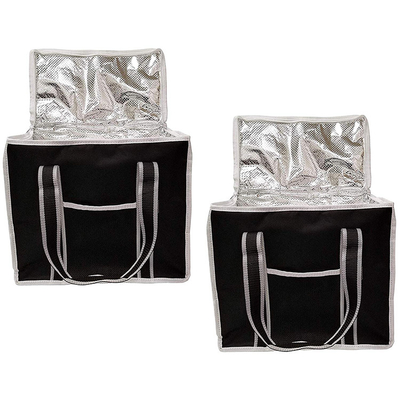 25x15x20cm RPET CMKY 160gsm Ağır Hizmet İzoleli Öğle Yemeği Kutusu