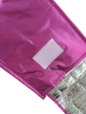 Kişiselleştirilmiş 2.5x25cm 100gsm İzoleli Soğutucu Çanta