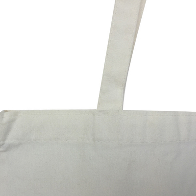 Yüzde 100 Doğal CMYK 38x50cm 4OZ Kanvas Alışveriş Çantası