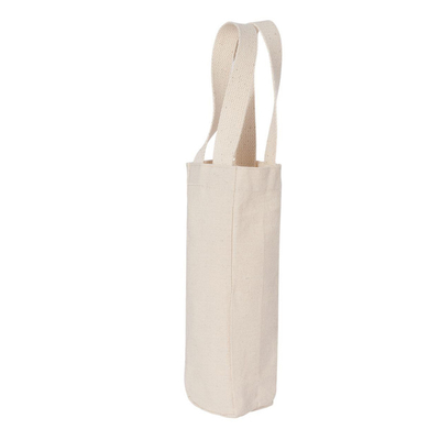 1 Şarap Şişesi OEM 8 OZ 60x2.5cm Pamuk Geri Dönüşüm Çantası