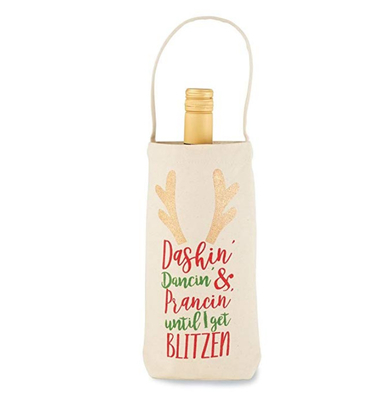 1 Şarap Şişesi OEM 8 OZ 60x2.5cm Pamuk Geri Dönüşüm Çantası