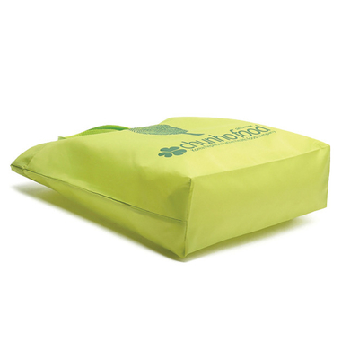Yeniden kullanılabilir tote 190T 11x9cm Naylon Katlanır Alışveriş Çantası
