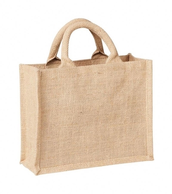 Çuval bezi Yeniden Kullanılabilir 40x14x34cm 390gsm Jüt Alışveriş Çantası