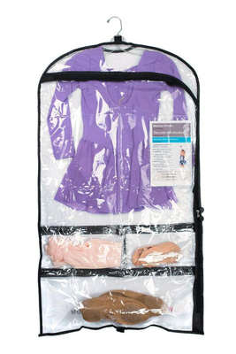 Dans Kostümleri PVC 0.1mm 45x90cm Non Woven Suit Cover