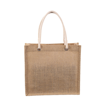 Shopping Natural Color 30xx12x30cm 380gsm Jüt Bakkal Torbaları