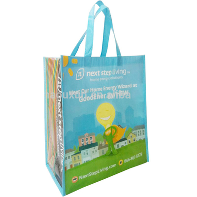 Su geçirmez Reklam Dokumasız 30x10x40cm 70gsm RPET Çanta