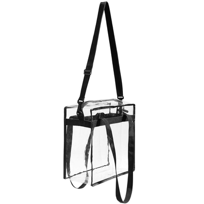 Süpermarket 0.2mm Tote Güzel 35x14x38mm PVC Kalem Çantası