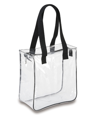 Renkli Plastik Saplı Bez 30x10x37cm CMYK PVC Kalem Çanta