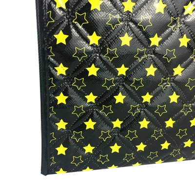 3 Katmanlı 50x2.5cm 40x15x30cm 100gsm PP Sigara Dokuma Alışveriş Çantası