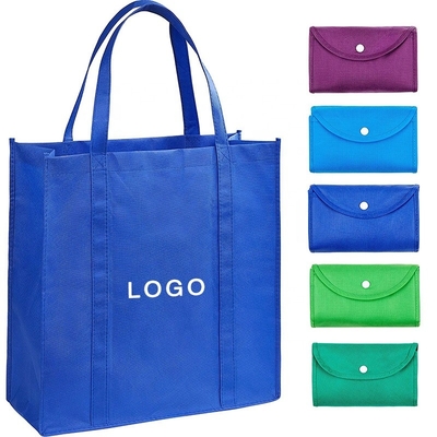 Süpermarket Kolları 30cm 40x40x10cm Katlanabilir Non Woven Çanta