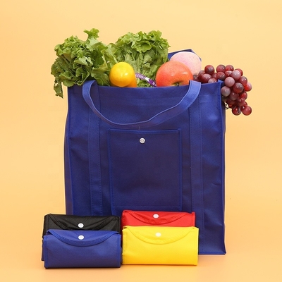 Süpermarket Kolları 30cm 40x40x10cm Katlanabilir Non Woven Çanta
