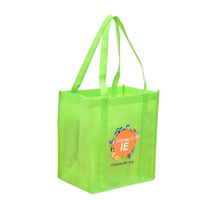 Süpermarket Kolları 30cm 40x40x10cm Katlanabilir Non Woven Çanta