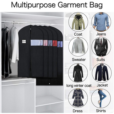 Erkekler Toz Geçirmez 70gsm 60x120cm Non Woven Suit Cover