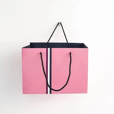 Yıkanabilir 21x11x27cm 350g UV CMYK 160gsm Dokumasız Kağıt Torba
