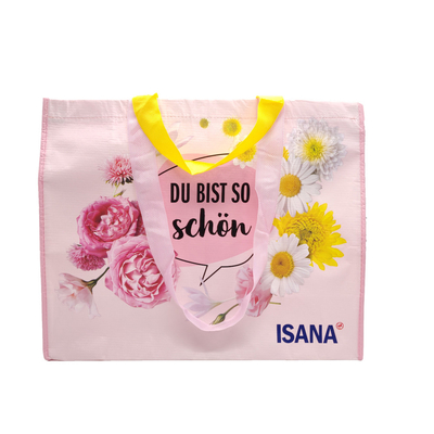 RPET 60X3cm 30g CMYK BOPP Lamine PP Dokuma Çantalar