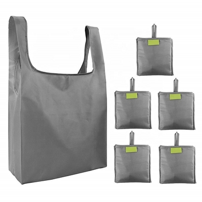 RPET 30cm 36x38cm PEVA Katlanabilir Yeniden Kullanılabilir Market Poşetleri