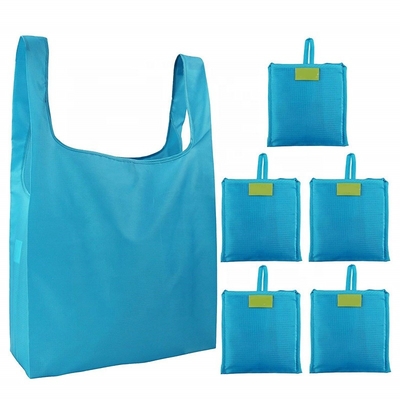 RPET 30cm 36x38cm PEVA Katlanabilir Yeniden Kullanılabilir Market Poşetleri