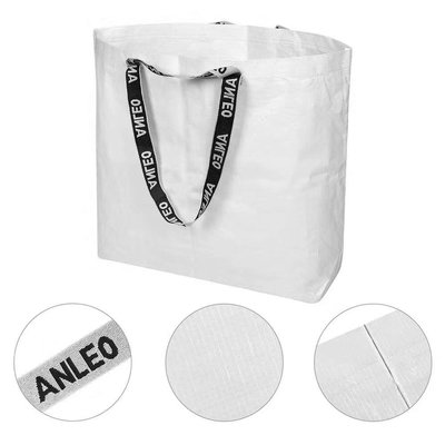 Tam Renkli OEM Süpermarketler 30cm AZO Ücretsiz 100gsm RPET Çanta