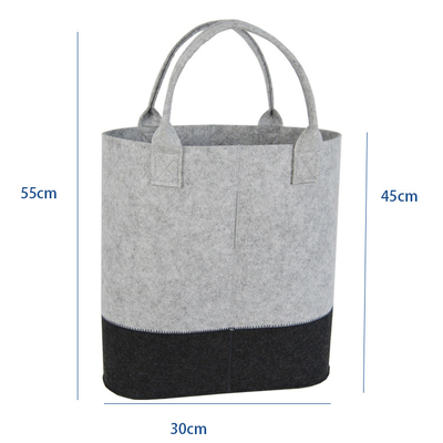 Polyester Elyaf Katlanabilir MQR501 Tote Çanta Keçe