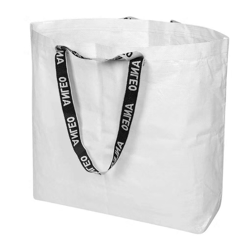 Tam Renkli OEM Süpermarketler 30cm AZO Ücretsiz 100gsm RPET Çanta